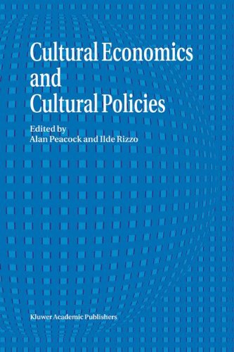 Cultural Economics and Cultural Policies